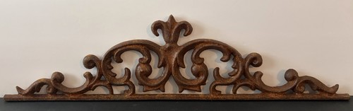 Antique cast iron scrollwork - antique,