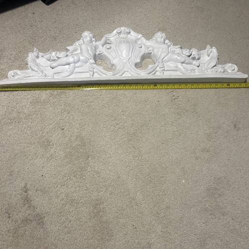 Vintage wall pediment french - vintage,