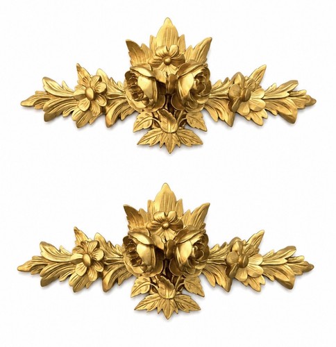 Vintage pair gilded gold - vintage,